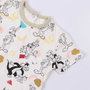 Conjunto de Ropa Looney Tunes Ocre 9 Meses