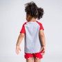 Pijama Corto Single Jersey Punto Minnie Rojo 4 Años