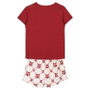 Pijama Corto Single Jersey Punto Harry Potter Rojo Oscuro XL
