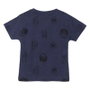 Camiseta Corta Single Jersey Punto Marvel Azul Oscuro 4 Años