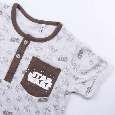 Conjunto 2 Piezas Star Wars Gris 18 Meses