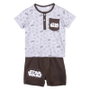 Conjunto 2 Piezas Star Wars Gris 18 Meses