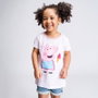 Camiseta Corta Single Jersey Punto Peppa Pig Rosa 5 Años