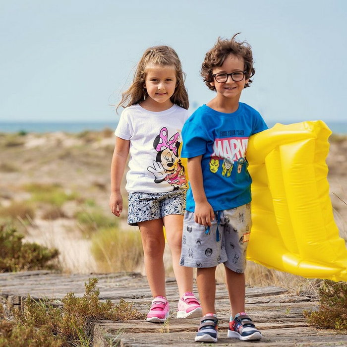 Conjunto de Ropa The Avengers Azul Gris 3 Años