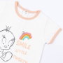 Conjunto de Ropa Looney Tunes Rosa 12 Meses
