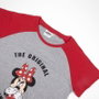 Pijama de Verano Minnie Mouse Rojo Mujer Gris S