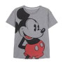 Camiseta Corta Single Jersey Punto Mickey Gris Oscuro M
