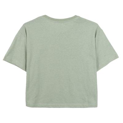 Camiseta Corta Single Jersey Punto Friends Verde Claro XS