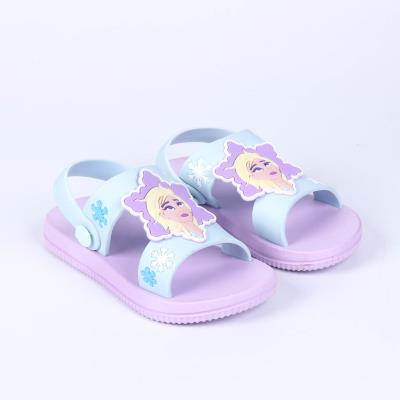 Sandalias Infantiles Frozen Lila 22-23