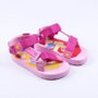 Sandalias Casual Velcro Princess Rosa 31