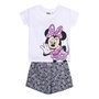 Conjunto de Ropa Minnie Mouse Blanco 4 Años