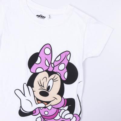 Conjunto de Ropa Minnie Mouse Blanco 4 Años