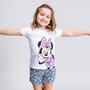 Conjunto de Ropa Minnie Mouse Blanco 4 Años