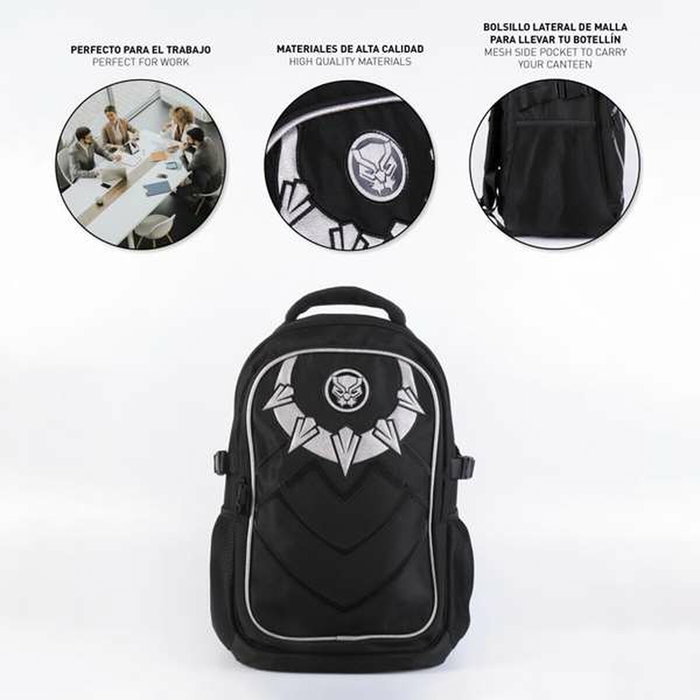 Cerdá Mochila Casual Técnica Avengers Black Panther Black Cerdá Mochila Casual Técnica Avengers Black Panther Black