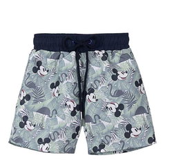 Bermuda Baño Mickey Verde Claro