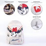 Mochila Escolar Grande 46 Cm Minnie Light Gray