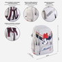 Mochila Escolar Grande 46 Cm Minnie Light Gray