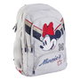 Mochila Escolar Grande 46 Cm Minnie Light Gray