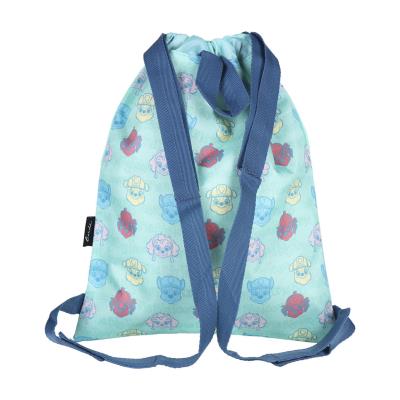 Mochila Saco Infantil The Paw Patrol Azul