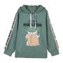 Sudadera con Capucha Niño The Mandalorian Verde 10 Años