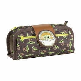 Cerdá Estuche Portatodo The Mandalorian Grogu Marrón