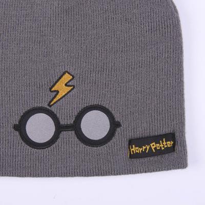 Gorro Punto Jacquard Harry Potter Gris Talla Única Gorro Punto Jacquard Harry Potter Gris Talla Única