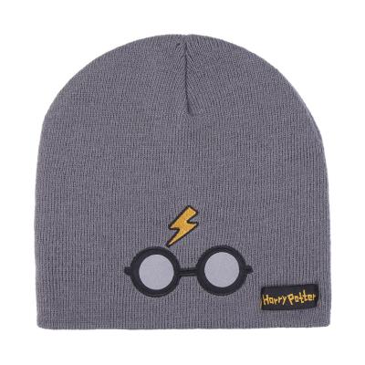 Gorro Punto Jacquard Harry Potter Gris Talla Única Gorro Punto Jacquard Harry Potter Gris Talla Única