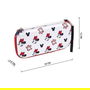 Estuche para Nintendo Switch Minnie Mouse Gris claro (12 x 4,5 x 26 cm)