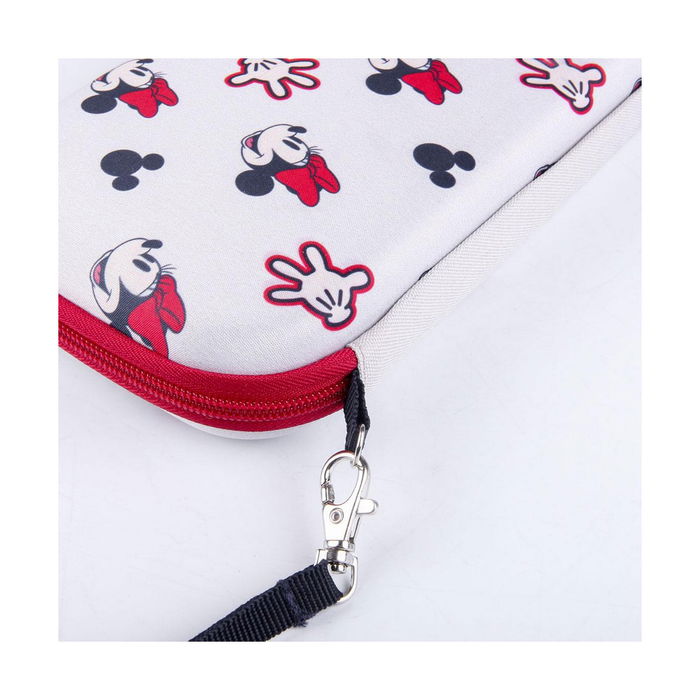 Estuche para Nintendo Switch Minnie Mouse Gris claro (12 x 4,5 x 26 cm)