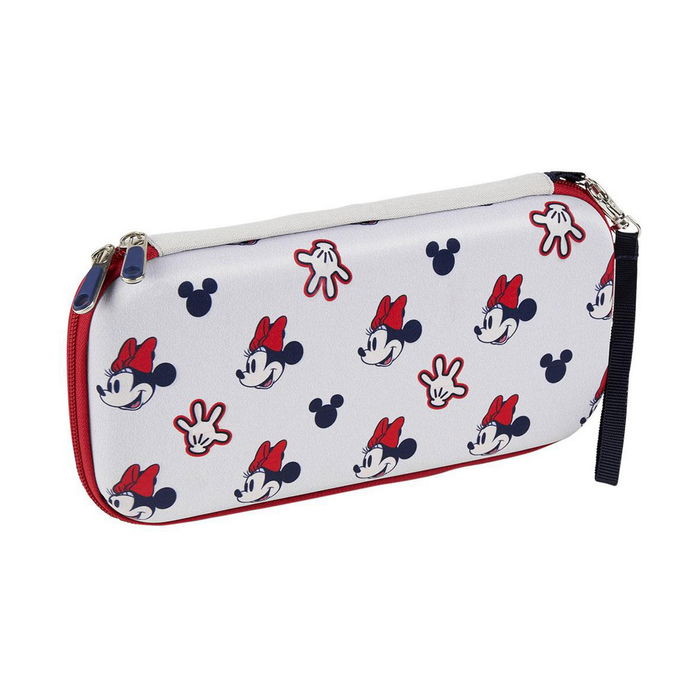 Estuche para Nintendo Switch Minnie Mouse Gris claro (12 x 4,5 x 26 cm)