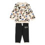 Chandal Cotton Brushed Mickey Ochre 18 Meses