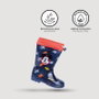 Botas Lluvia Pvc Mickey Azul 22