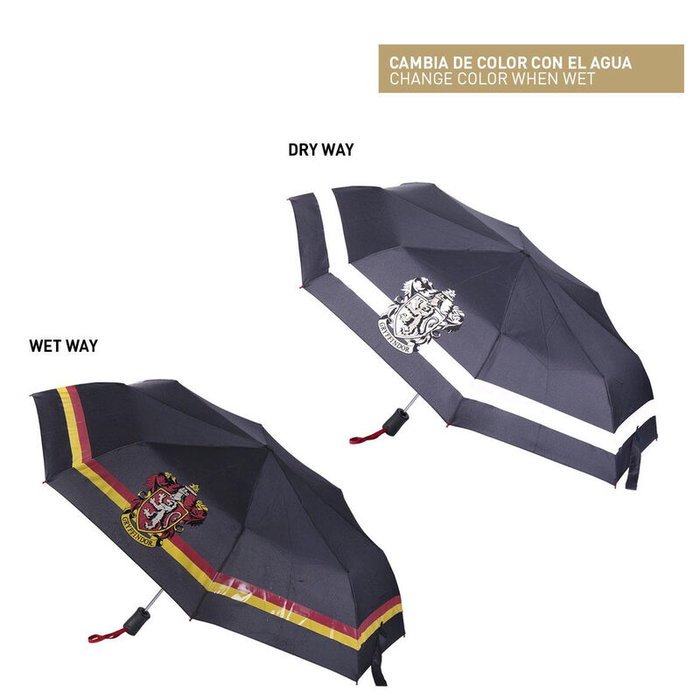 Cerdá Paraguas Automático Harry Potter Gryffindor Cambia Color 53cm
