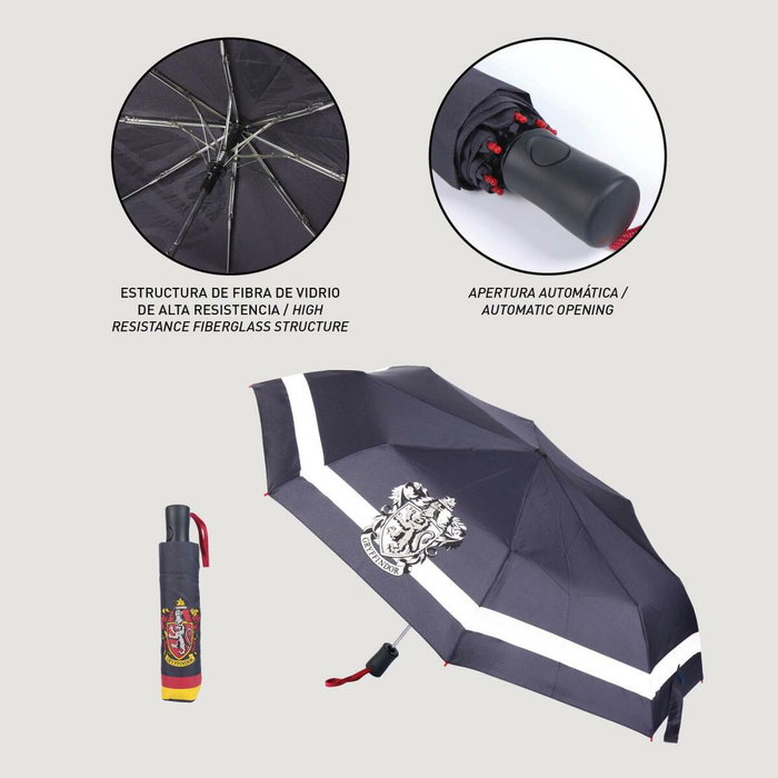 Cerdá Paraguas Automático Harry Potter Gryffindor Cambia Color 53cm