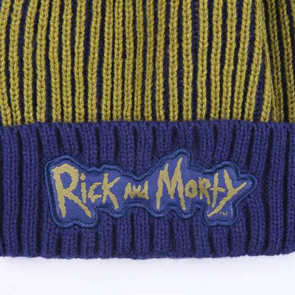 Cerdá Gorro Tricot Pompom Rick And Morty Dark Green