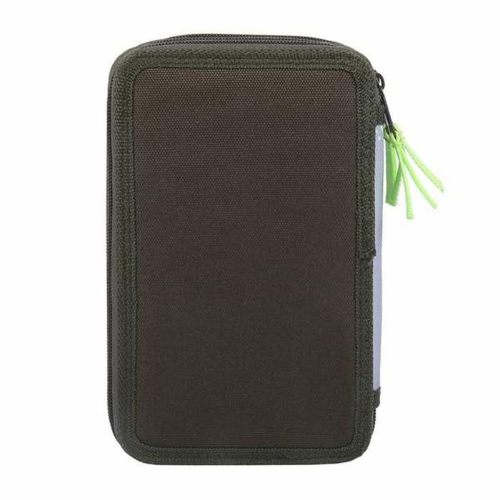 Estuche Escolar con Accesorios Jurassic Park Multicolor Verde oscuro Estuche Escolar con Accesorios Jurassic Park Multicolor Verde oscuro