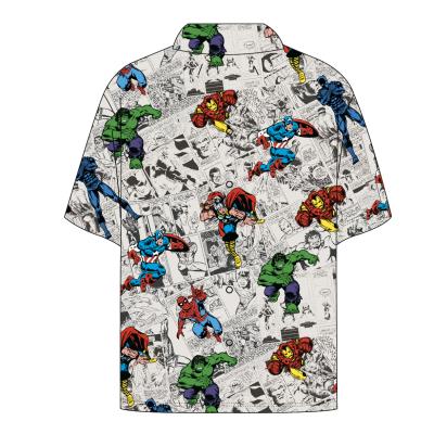 Camisa Marvel Gris claro 10 Años