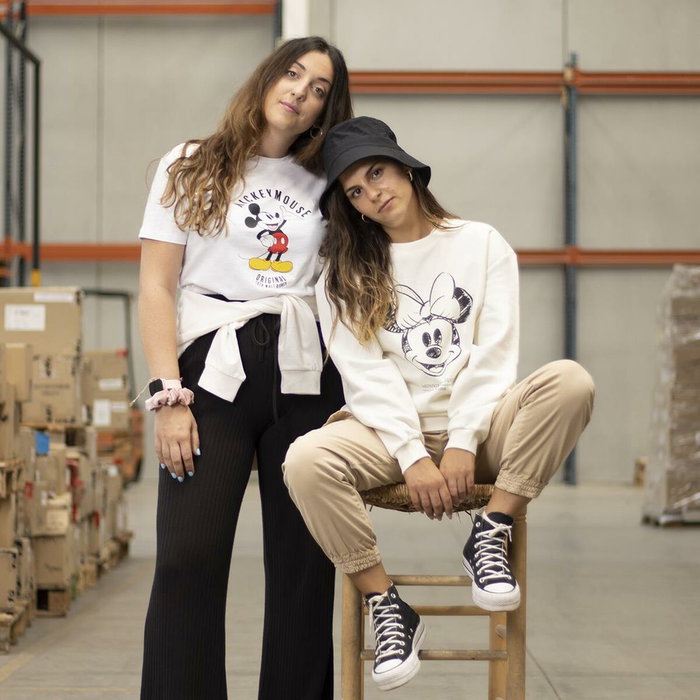 Cerdá Camiseta Corta Single Jersey Mickey Talla XS Blanco