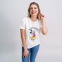 Cerdá Camiseta Corta Single Jersey Mickey Talla XS Color Blanco
