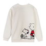 Cerdá Sudadera Cotton Brushed Snoopy Talla S Beige Adulto