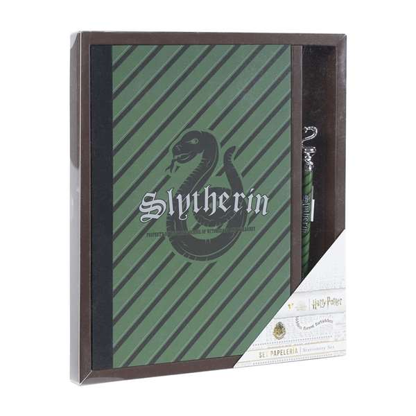 Cerdá Set de Papelería Harry Potter Slytherin 22.0 x 22.0 x 2.5 cm Cerdá Set de Papelería Harry Potter Slytherin 22.0 x 22.0 x 2.5 cm