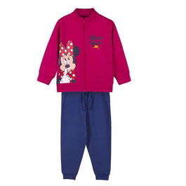 Chándal Infantil Minnie Mouse Fucsia