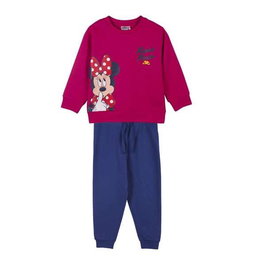 Chándal Infantil Minnie Mouse Fucsia