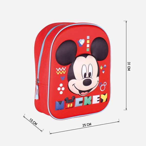 Mochila Infantil 3D Mickey