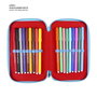 Plumier Con Accesorios Mickey Rojo
