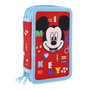 Plumier Con Accesorios Mickey Rojo
