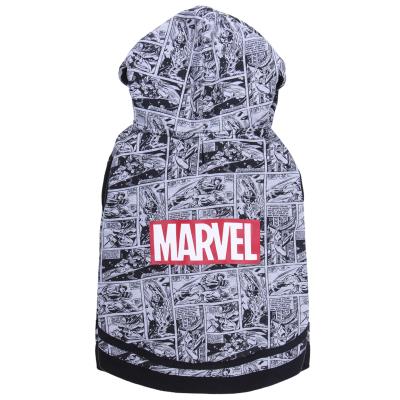 Cerdá Sudadera para Perro Marvel de Algodón Cepillado Gris Talla XXS