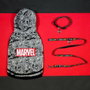 Cerdá Sudadera para Perro Marvel de Algodón Cepillado Gris Talla XXS