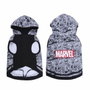 Cerdá Sudadera para Perro Marvel de Algodón Cepillado Gris Talla XXS
