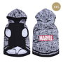 Cerdá Sudadera para Perro Marvel de Algodón Cepillado Gris Talla XXS